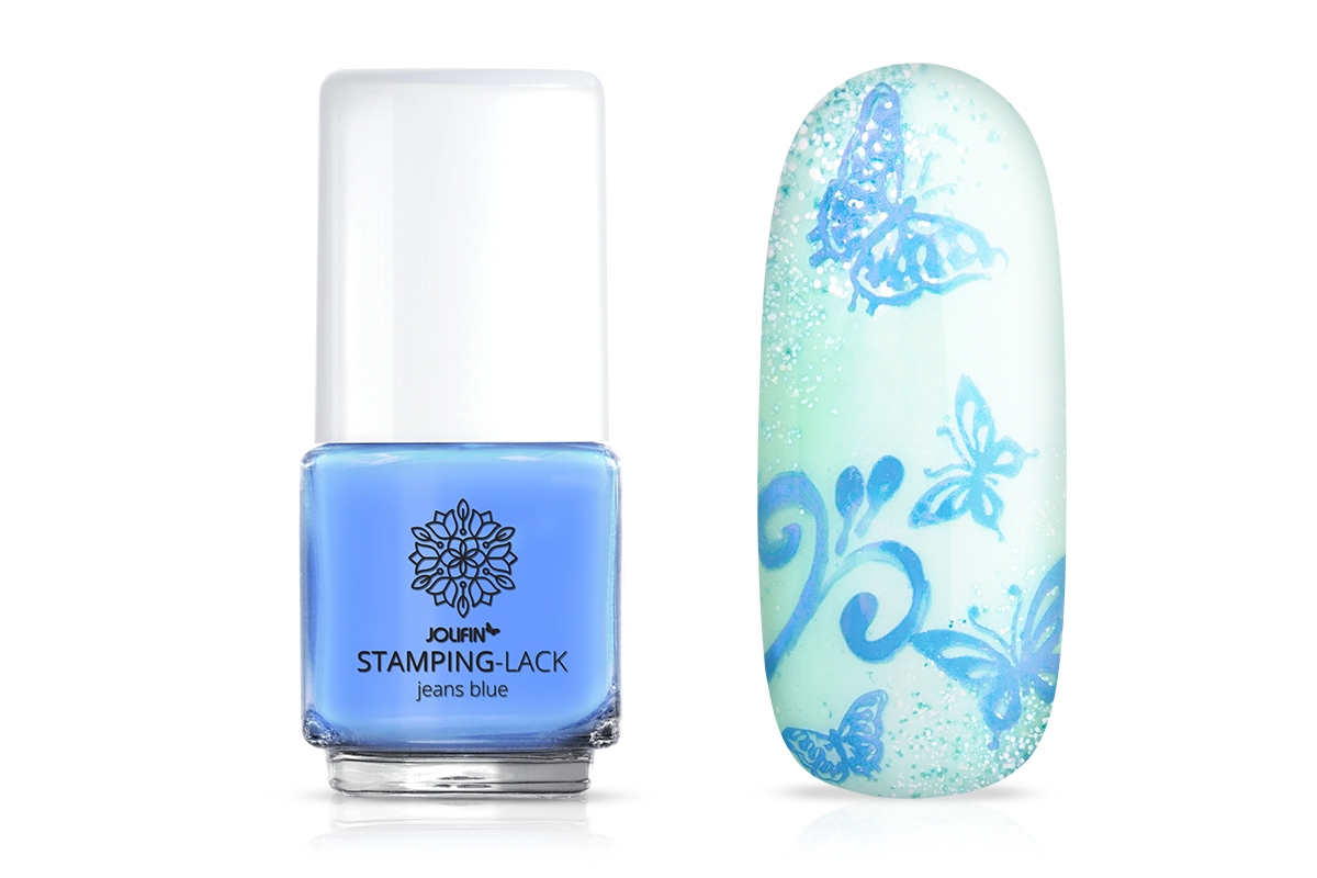 Jolifin Stamping-Lack jeans blue 12ml