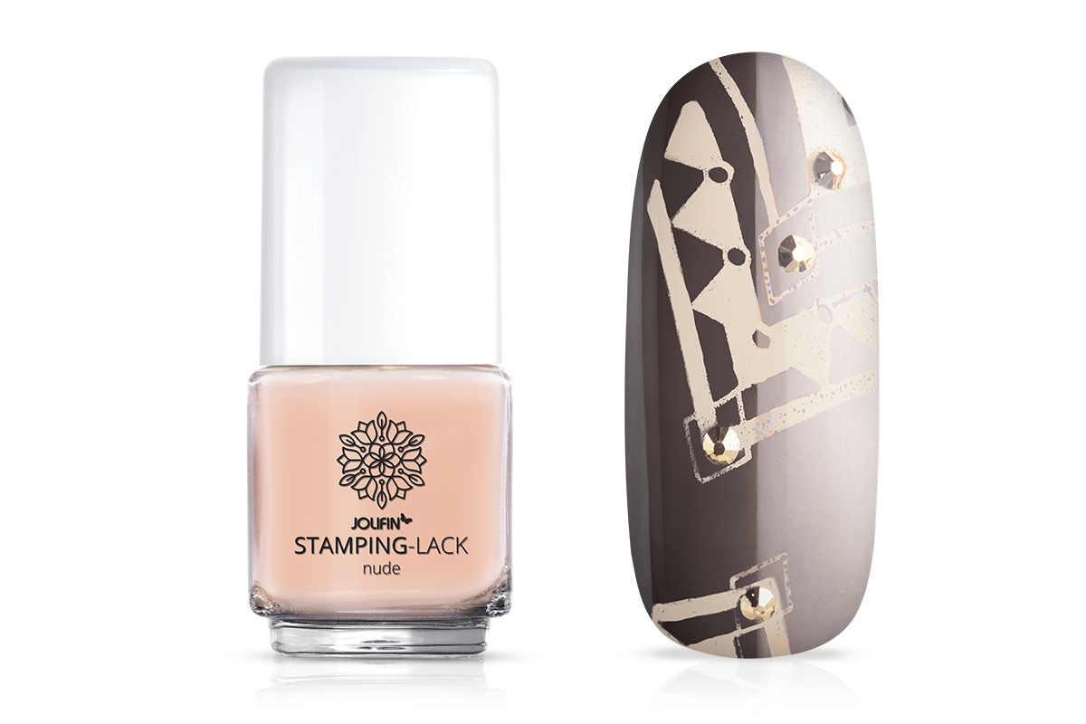 Jolifin Stamping-Lack - nude 12ml
