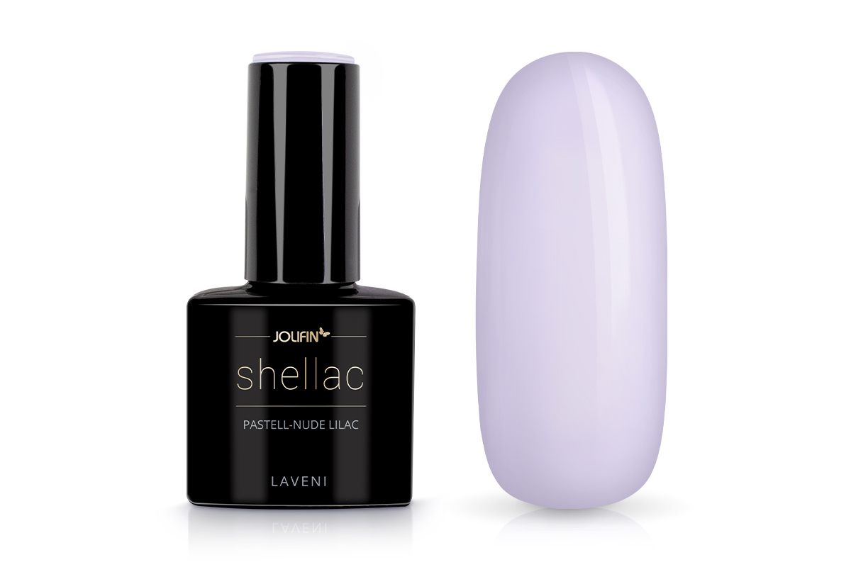 Jolifin LAVENI Shellac - pastell-nude lilac 12ml