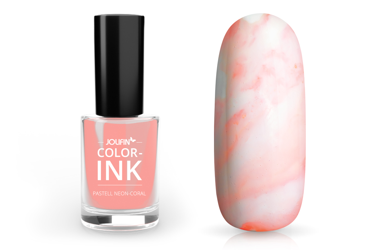 Jolifin Color-Ink - pastell neon-coral 6ml