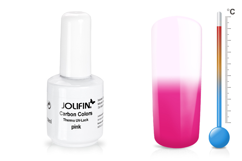 Jolifin Carbon Quick-Farbgel Thermo pink 11ml