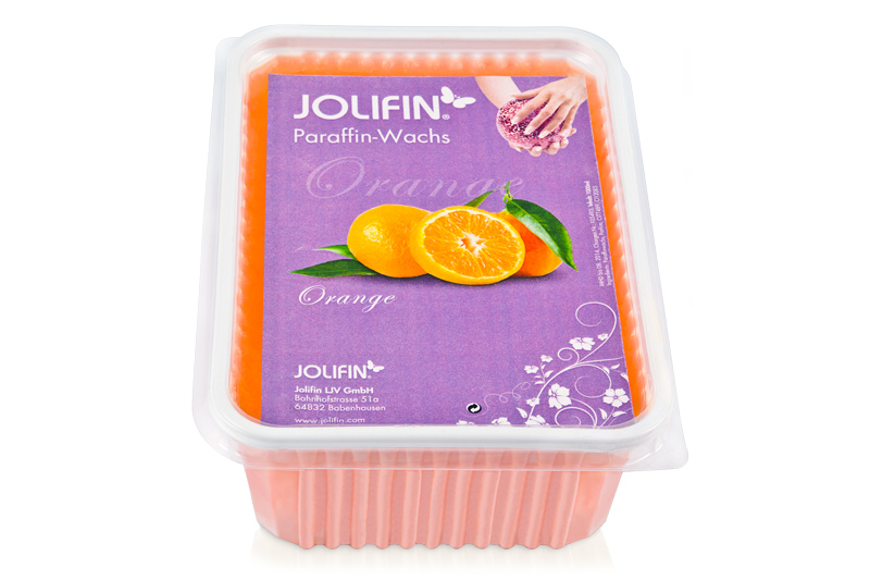 Jolifin Paraffin Wachsblock - Orange 1L