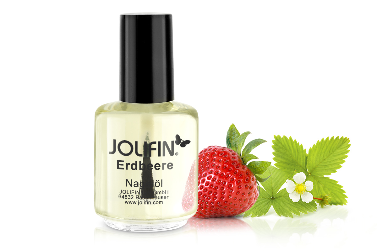Jolifin nail care oil strawberry 14ml