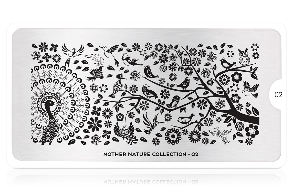 MoYou-London Schablone Mother Nature Collection 02