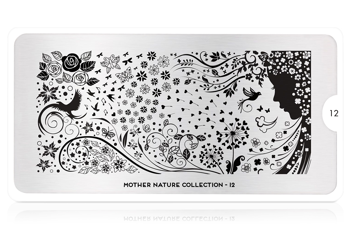 MoYou-London Schablone Mother Nature Collection 12