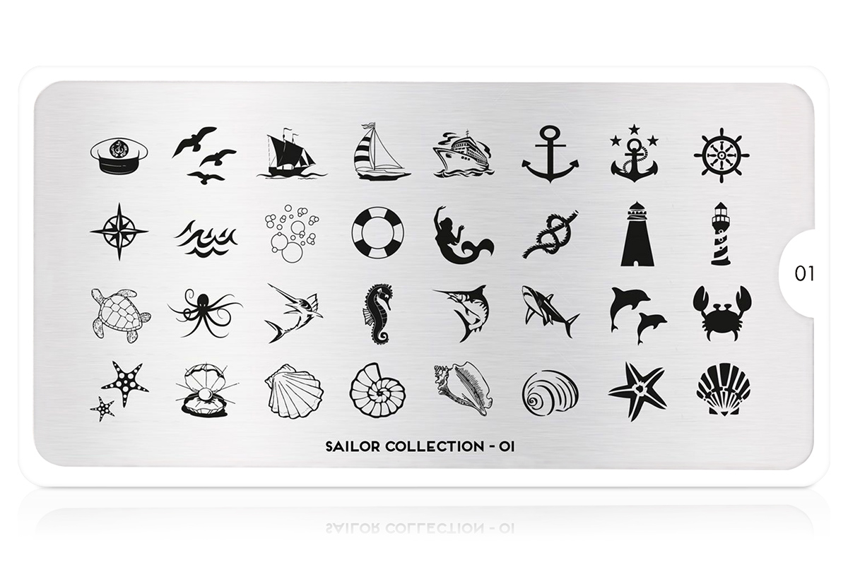 MoYou-London Schablone Sailor Collection 01