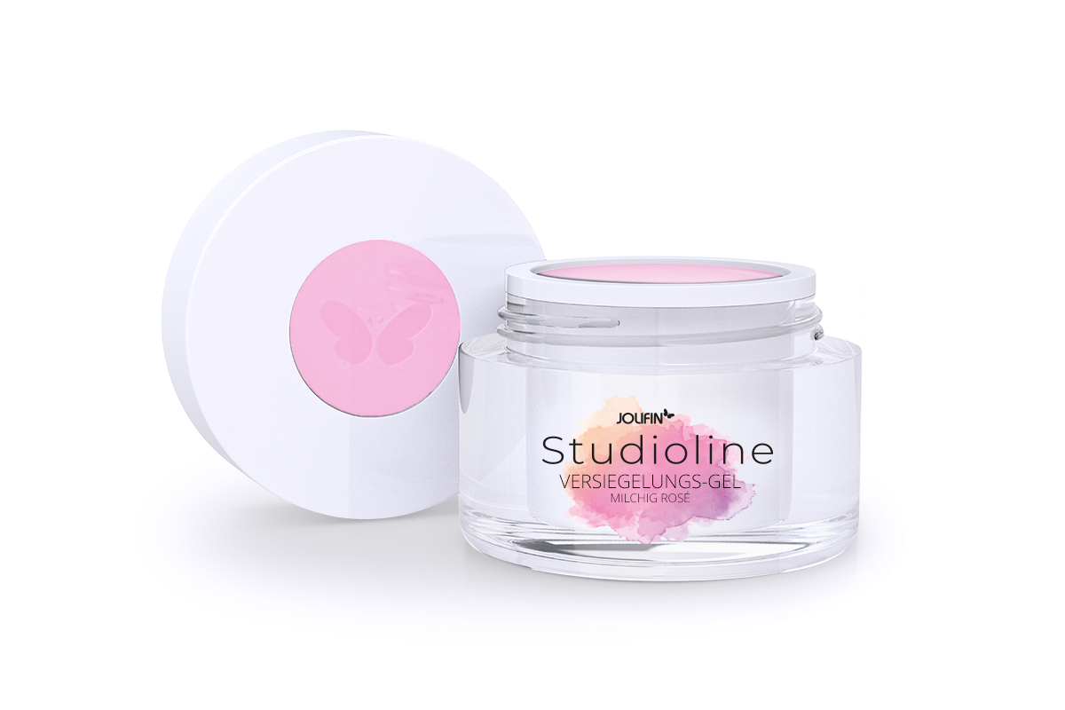 Jolifin Studioline Versiegelungs-Gel milchig rosé 5ml
