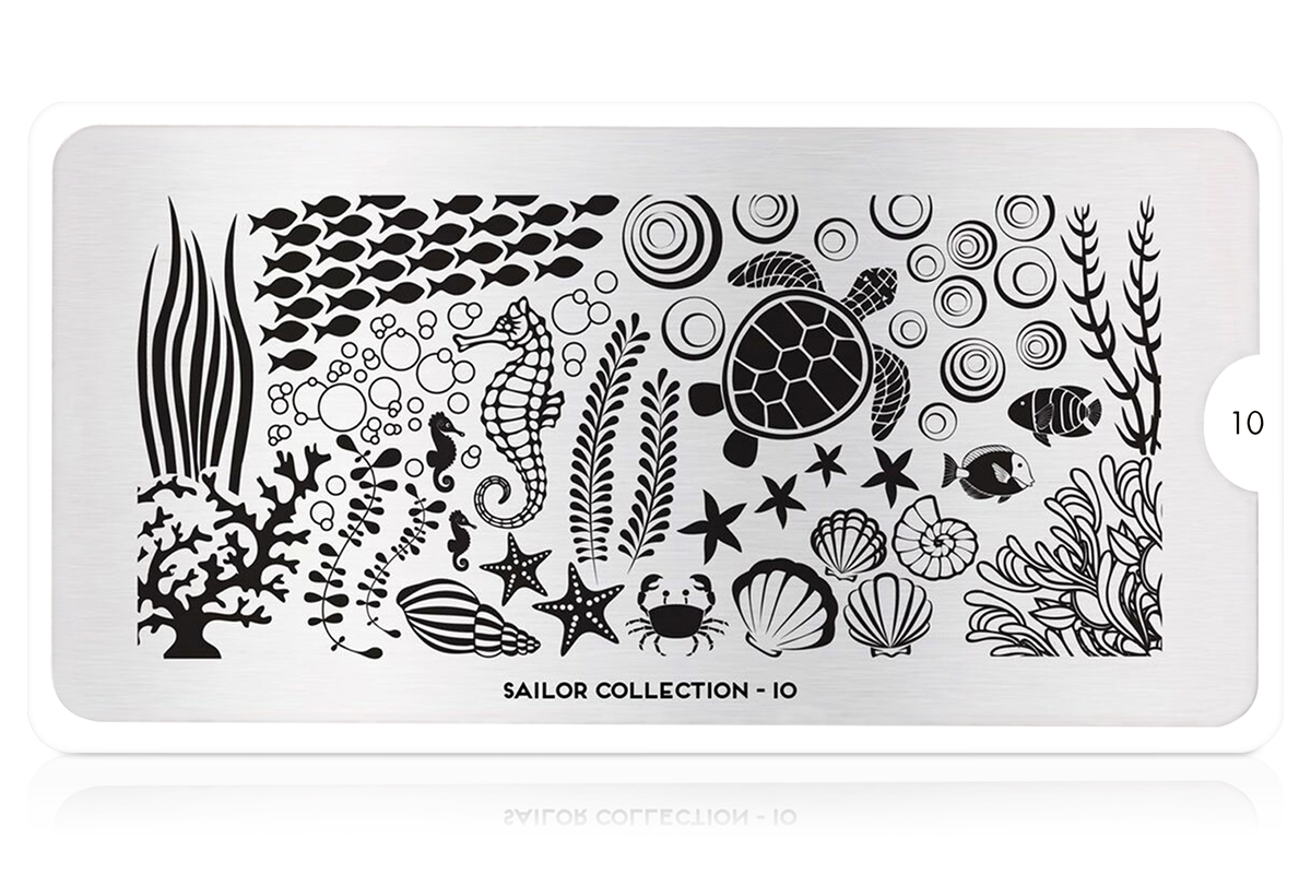 MoYou-London Schablone Sailor Collection 10