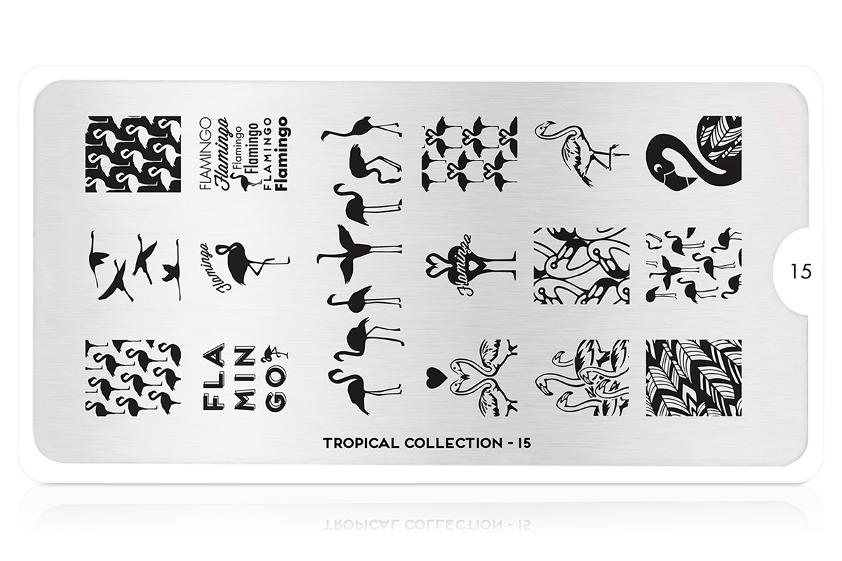 MoYou-London Schablone Tropical Collection 15