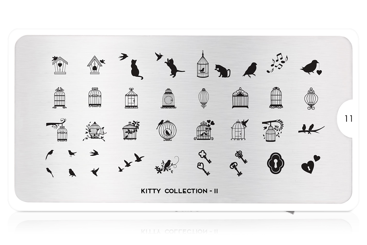 MoYou-London Schablone Kitty Collection 11