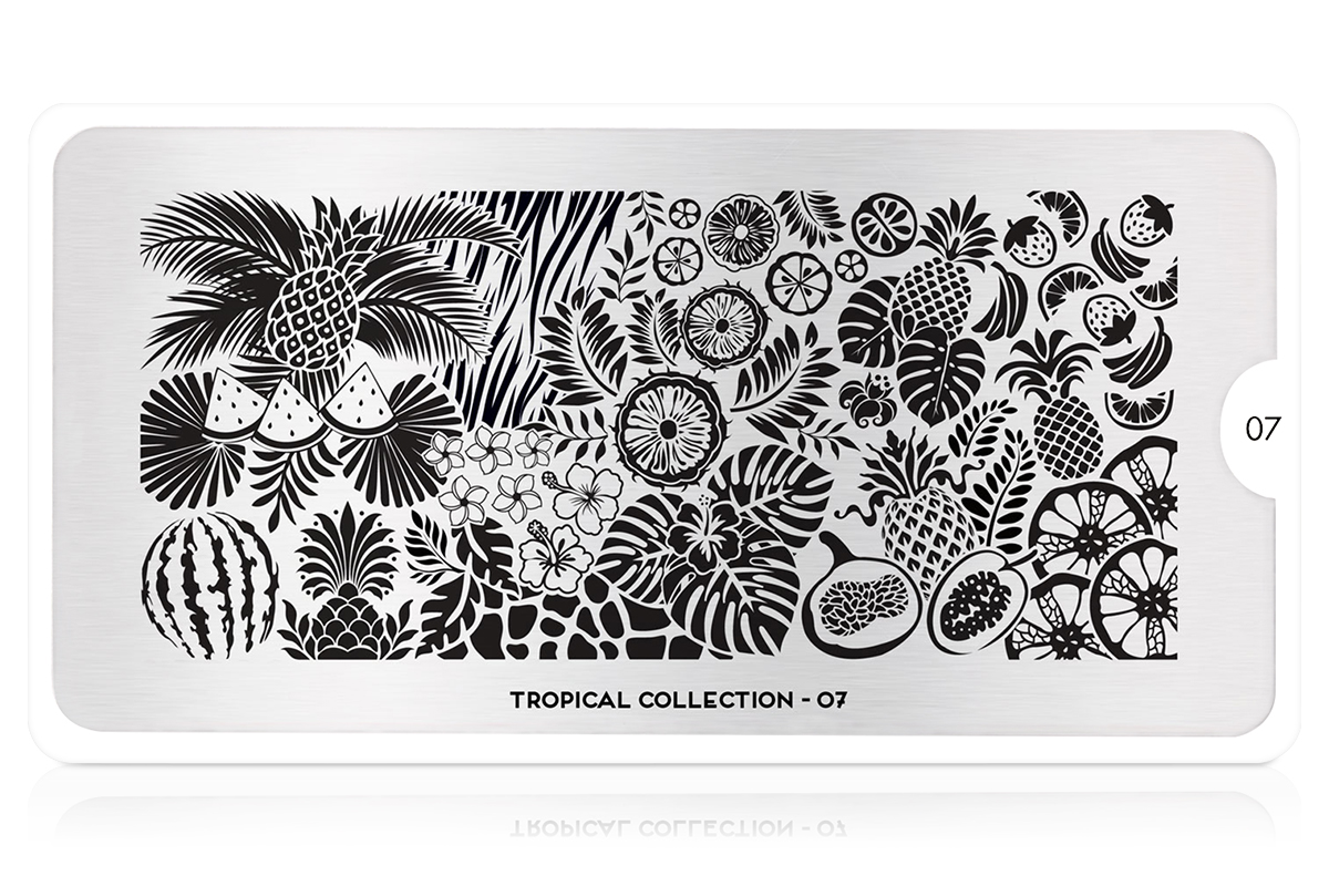 MoYou-London Schablone Tropical Collection 07