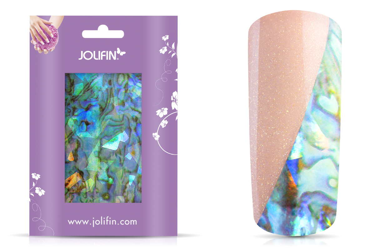 Jolifin Nailart Seashell Sticker 1