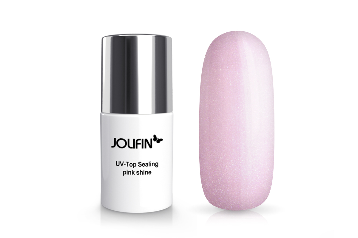 Jolifin UV Top-Sealing - pink shine 11ml
