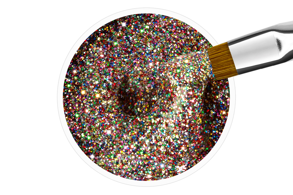 Jolifin Wetlook Farbgel Multicolor Glitter 5ml Pretty Nail Shop 24