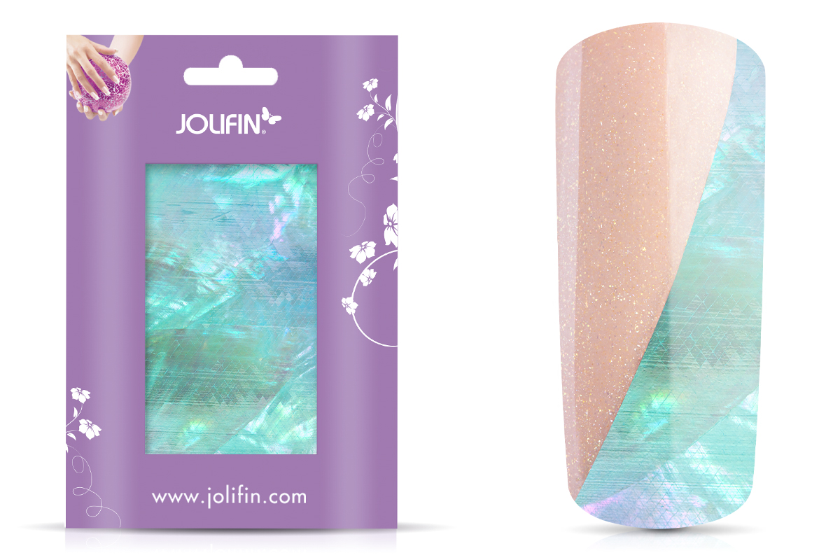 Jolifin Nailart flexi Seashell Wrap mint