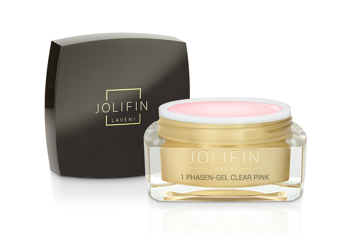 Jolifin LAVENI - 1Phasen-Gel clear pink standfest 15ml