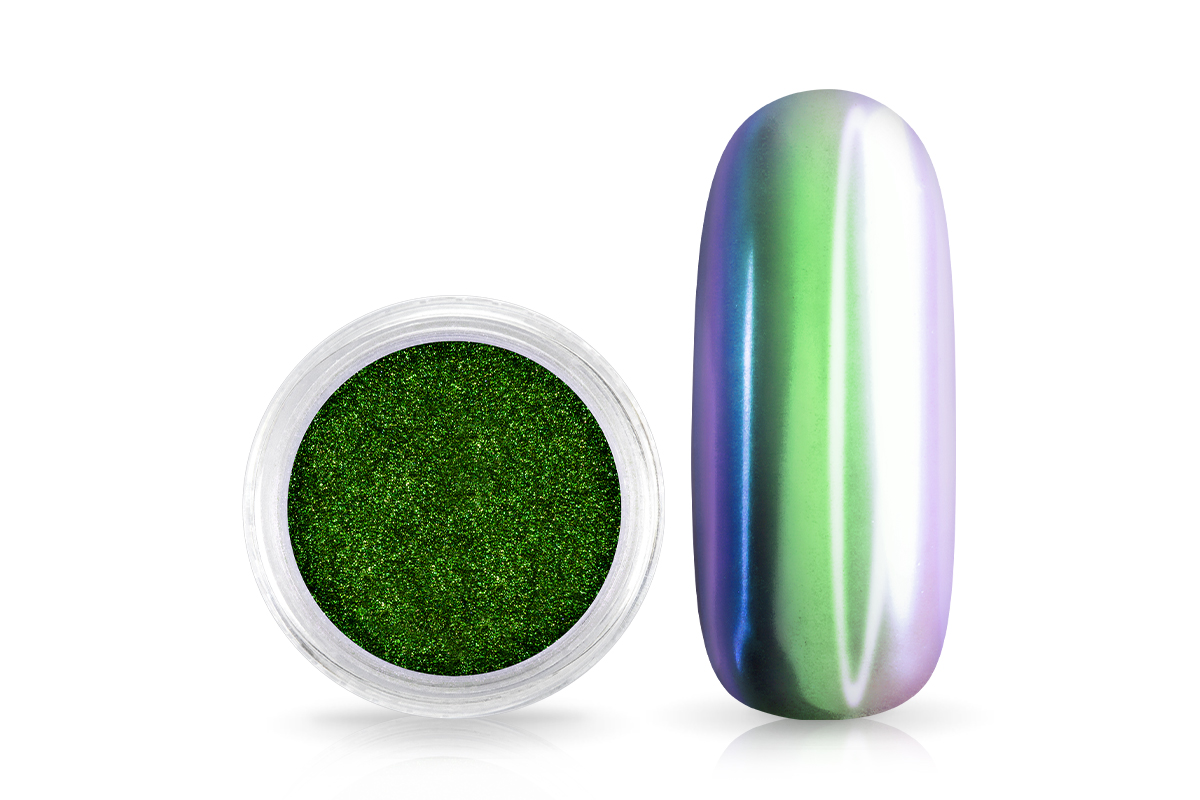 Jolifin Mirror-Chrome Pigment - FlipFlop pink & smaragd