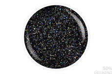 Jolifin Farbgel silver-black Glitter 5ml