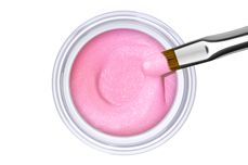 Jolifin Farbgel pastell-pink Glimmer 5ml