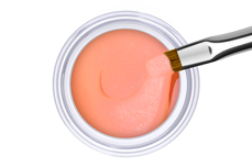 Jolifin Farbgel pastell-peach Glimmer 5ml