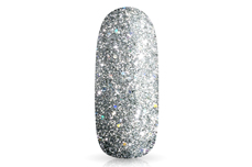 Jolifin LAVENI Shellac - silver Glitter 12ml