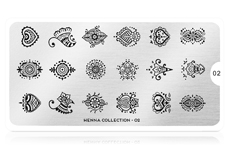 MoYou-London Schablone Henna Collection 02