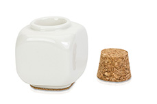 Jolifin ceramic container with cork