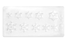 Jolifin 3D-Form - snowflake