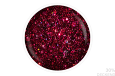 Jolifin LAVENI Shellac - raspberry sparkle 12ml