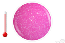 Jolifin Thermo Farbgel hot pink glitter 5ml