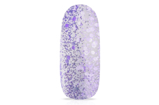Jolifin LAVENI Shellac - violet sparkle 12ml