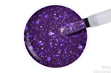 Jolifin LAVENI Shellac - Thermo purple-pink Glitter 12ml