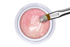 Jolifin Farbgel baby pink Glitter 5ml