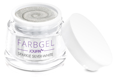 Jolifin Farbgel sparkle silver-white 5ml