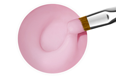 Recharge Jolifin LAVENI - Gel fibre de verre rose pastel 250ml
