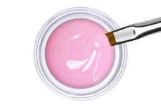 Jolifin Farbgel Glimmer pastell-babypink 5ml
