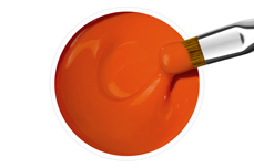 Jolifin gel de color naranja puro 5ml