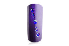 Jolifin LAVENI Strass-Display XL - FlipFlop purple & blue