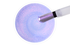Glossy Versiegelungs-Gel o. Schwitzschicht - purple Glimmer 11ml 
