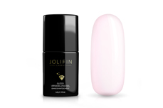 Jolifin LAVENI Glossy sealing gel without sweating layer - milky pink 11ml
