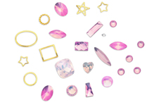 Jolifin LAVENI Luxury Nail-Art Mix - opal pink