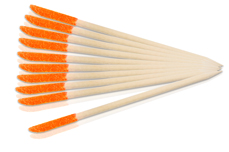 Jolifin 2in1 Orange wood sticks - orange