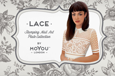MoYou-London Schablone Lace Collection 06