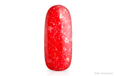 Jolifin LAVENI Shellac - Thermo red-rosy Glitter 12ml