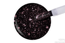 Jolifin LAVENI Shellac - Thermo brown-rosy Glitter 12ml