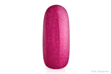 Jolifin LAVENI Shellac - Thermo raspberry-pink sparkle 12ml