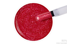 Jolifin LAVENI Shellac - Thermo red-white sparkle 12ml