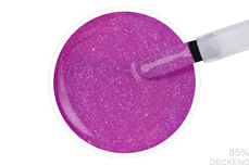 Jolifin LAVENI Shellac - Thermo violet-babypink sparkle 12ml