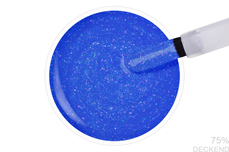 Jolifin LAVENI Shellac - Thermo blue-ice sparkle 12ml