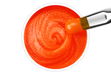 Jolifin Farbgel metallic neon-orange 5ml
